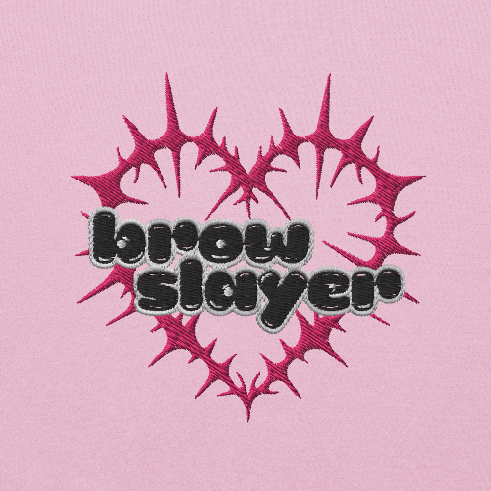 "Brow Slayer" Barbed Wire Hoodie